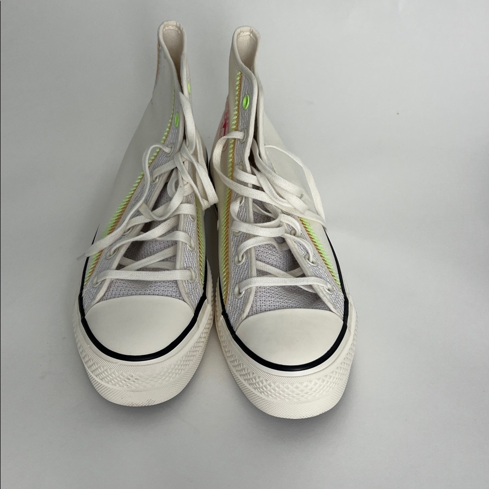 NEW Women's Converse CT All Star Lift High Top Shoes Egret Thriftshop - Picture 2 of 6